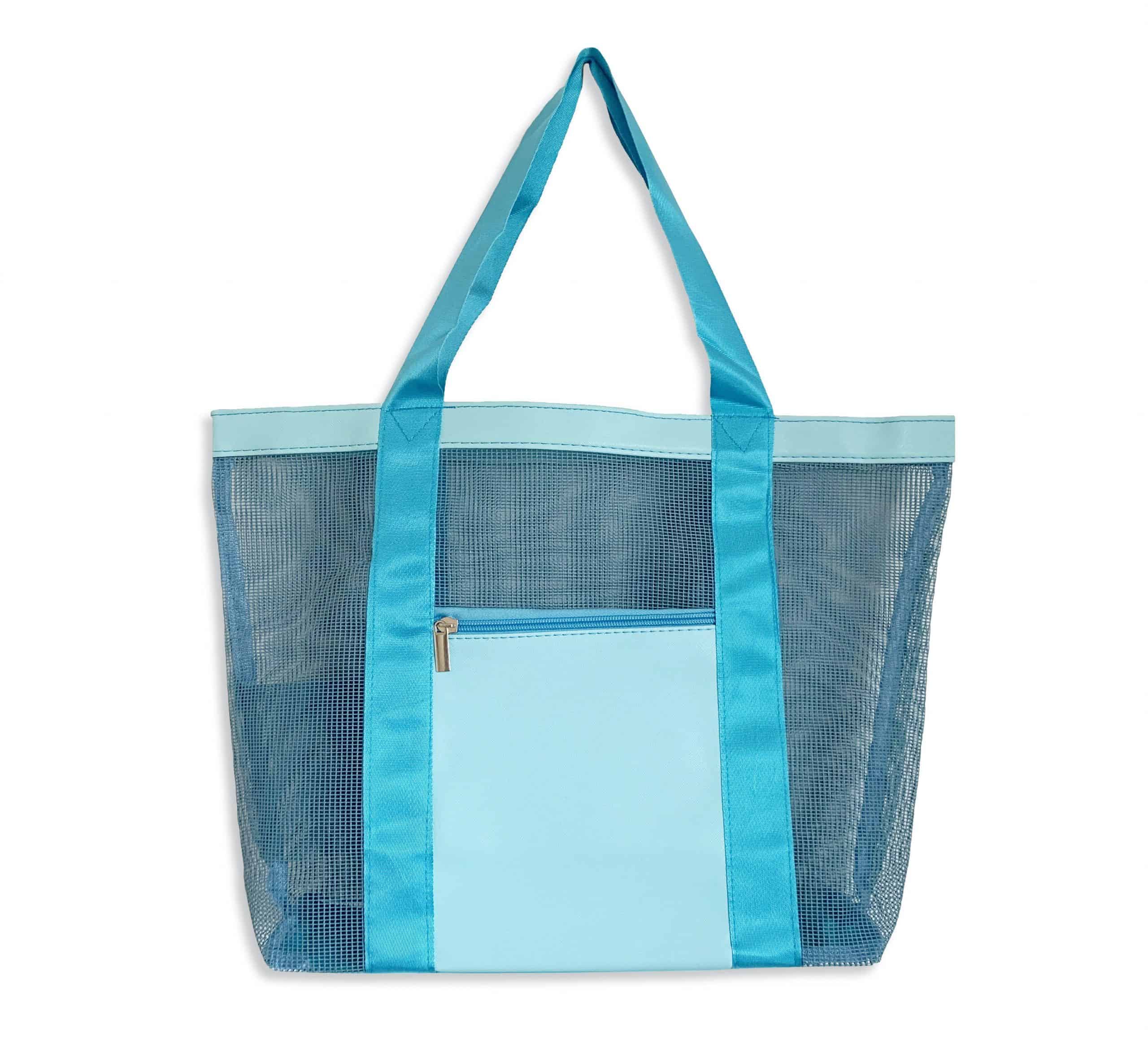 Large Beach Bag - Multipurpose Mesh Bag Tote Bag | Ecowonder UK
