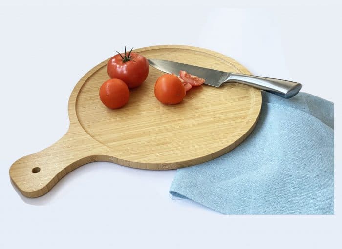 Bamboo Wooden Large Pizza Paddle Cheese Board
