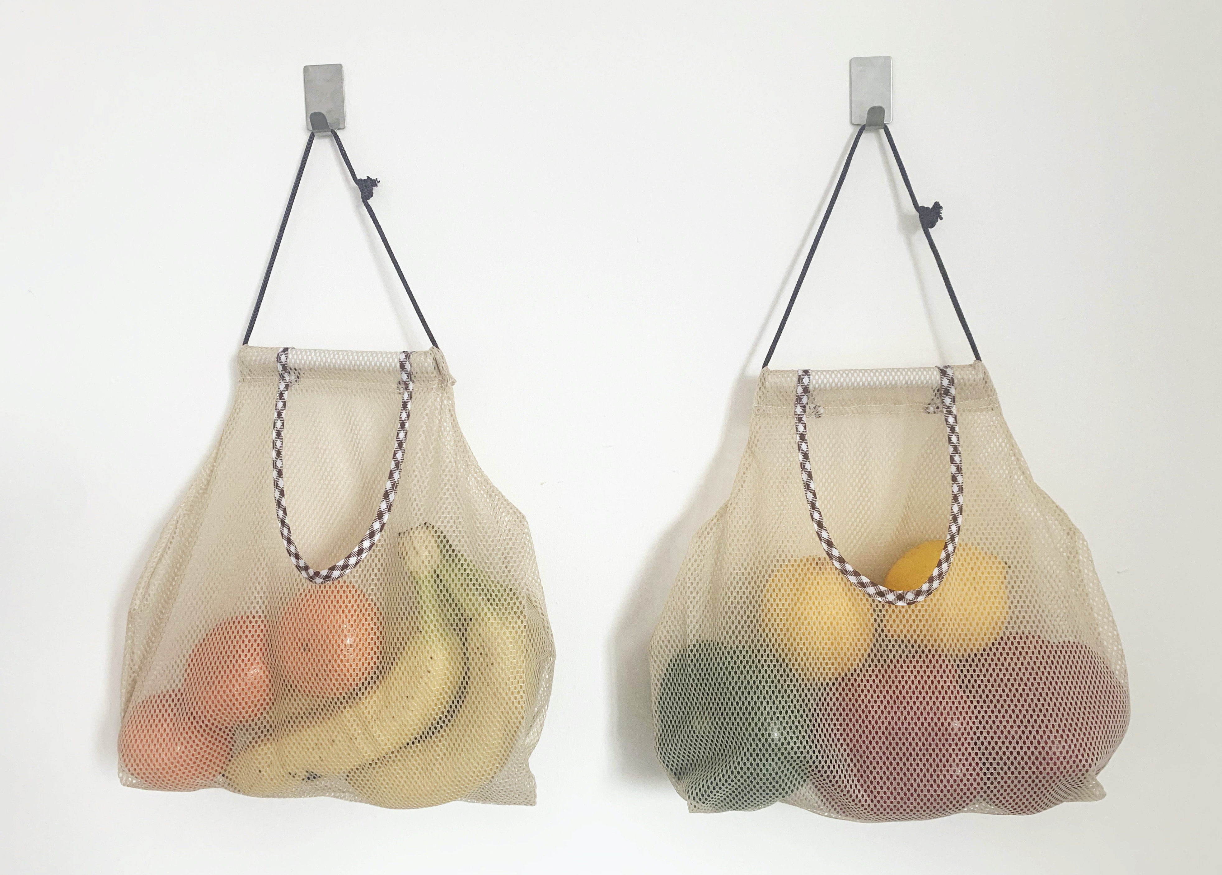 hanging mesh storage bags