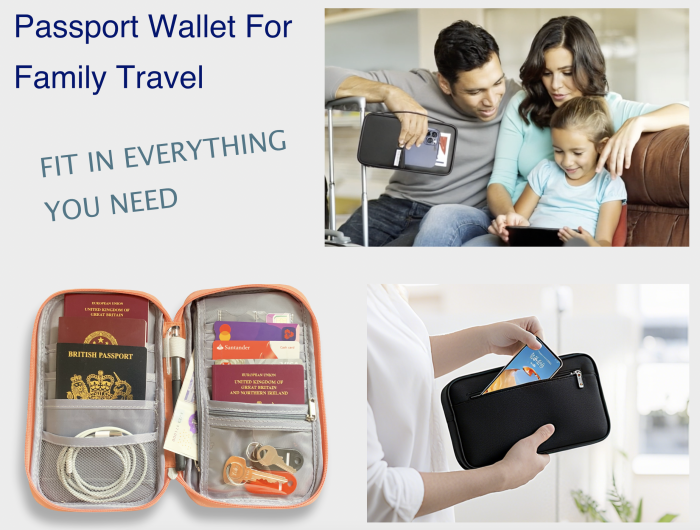 passport cover holiday essentials travel document wallet organiser