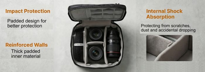 camera_bag camera bag electrical accessories bag